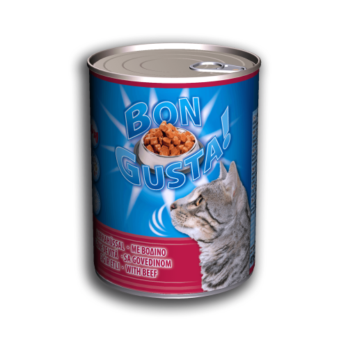 BON GUSTA CAT – βοδινό 415gr