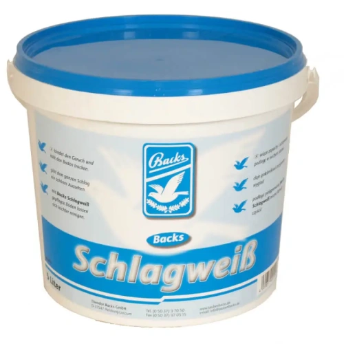 Backs Schlagweiss Απολυμαντική Σκόνη 5lt